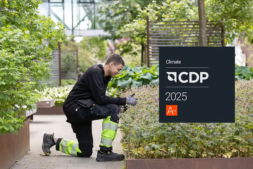 Coor werd beloond voor klimaattransparantie en -actie